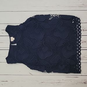 Merona sleeveless lace top